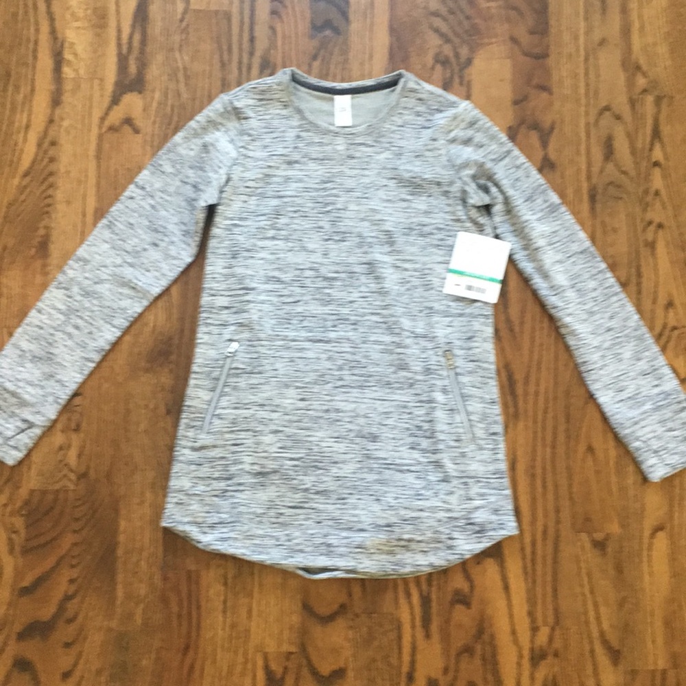 NWT Athleta girl kickin’ it tunic gray sz L 12